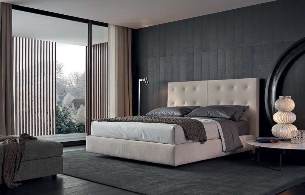 Κρεβάτι υφασμάτινο Wick 140X200cm