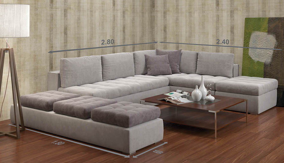 Γωνιακός Καναπές super comfort