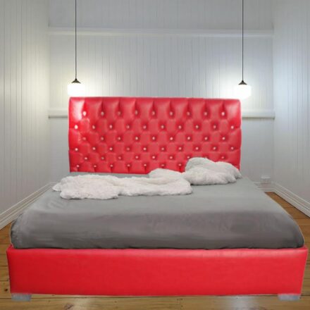 ΚΡΕΒΑΤΙ ΔΙΠΛΟ DOUBLE RED ΥΦΑΣΜΑΤΙΝΟ 160Χ200