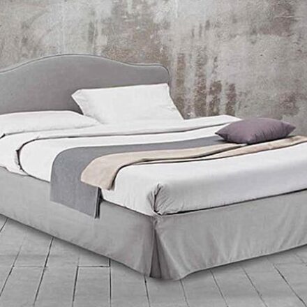 ΚΡΕΒΑΤΙ ΔΙΠΛΟ ΥΦΑΣΜΑΤΙΝΟ GRAY DREAMS  160Χ200