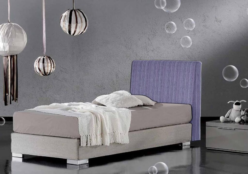 ΚΡΕΒΑΤΙ ΜΟΝΟ ΥΦΑΣΜΑΤΙΝΟ RELAXING  110Χ200